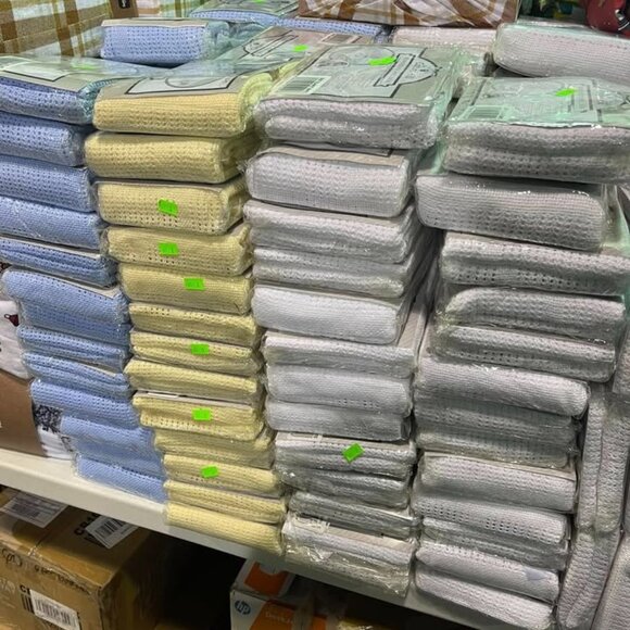 COTTON HILLS – PREMIUM COTTON BLANKET FOR BABYS – ASSORTED 3pcs for 10 - Picture 4 of 7